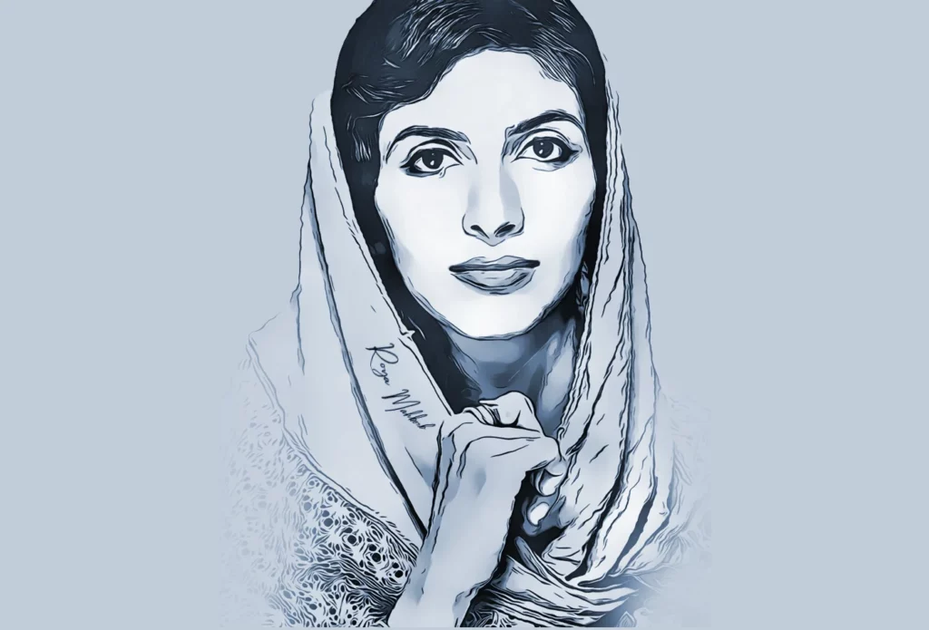 Dibujo de Roya Mahboob