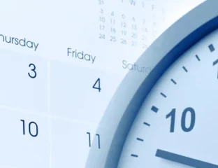 Calendario y reloj