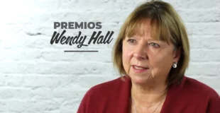 Wendy Hall en imagen. Premio otorgado a esi.uclm.es