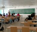 Estudiantes en el aula de la esi uclm