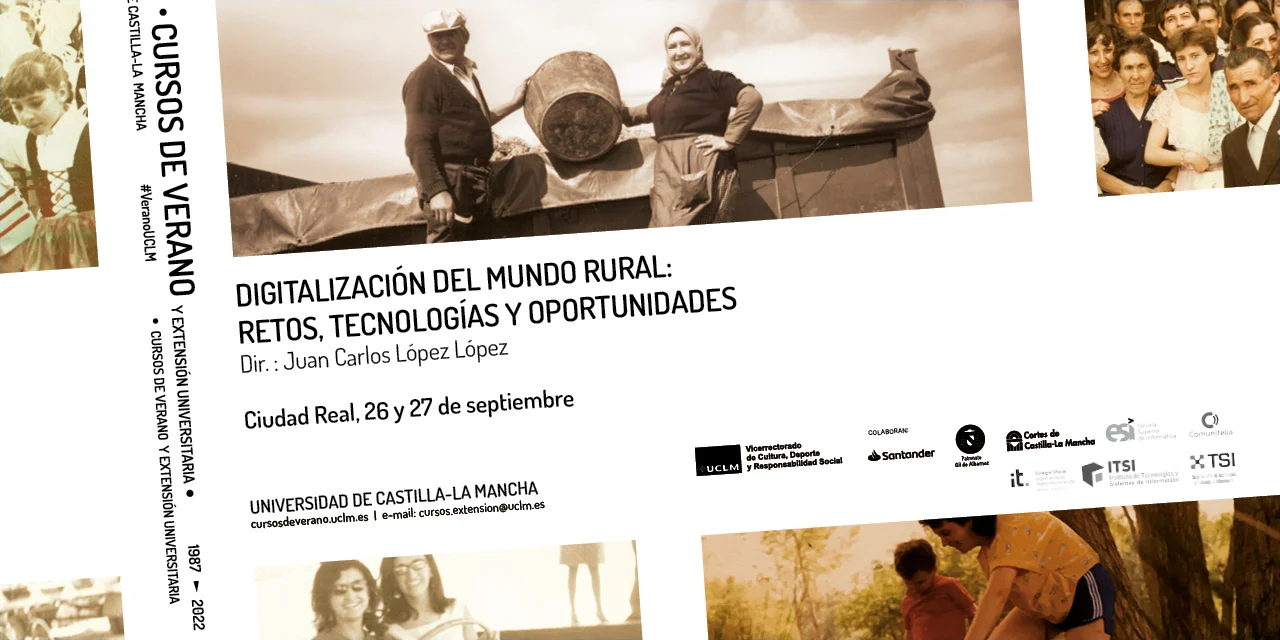 Curso Digitalización del mundo rural: retos, tecnologías y oportunidades