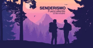 Senderismo en la escuela superior de informática uclm, fuencaliente.