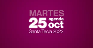 Agenda martes 25 de octubre santa tecla 2022, esi uclm
