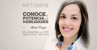 Alicia Duque movilla - conferencia en ESI uclm, ciudad real, ntt data