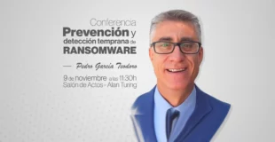 Pedro García Teodoro en la Escuela Superior de Informática de Ciudad Real