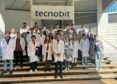 visita de estudiantes de la esi a tecnobit