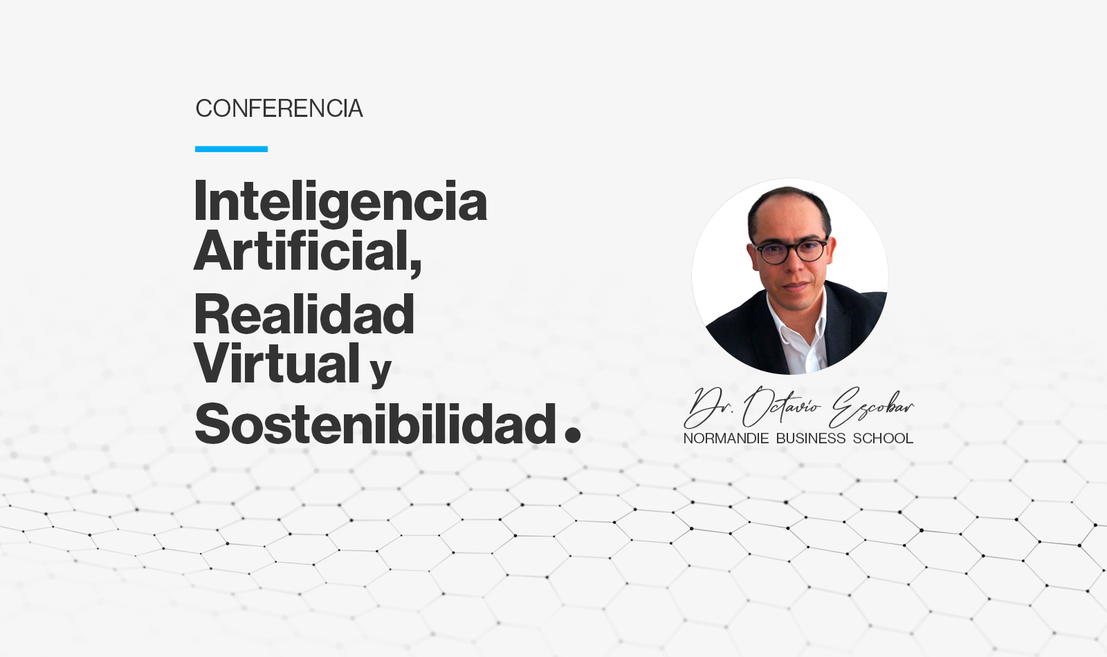 Octavio Escobar, conferencia en la Escuela Superior de Informática de Ciudad Real