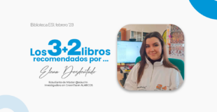 Elena Desdentado, recomendando libros