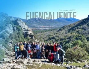 Studenti e professori della Scuola Superiore di Informatica di Fuencaliente