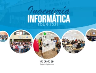 visitas a la escuela superior de informática durante 2023