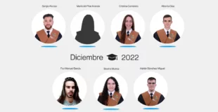 Estudiantes graduados en la convocatoria de diciembre de 2022