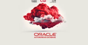 Nube de color roja, representa tecnologías oracle cloud