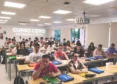 estudiantes en el curso cero