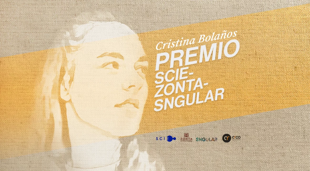Rostro de Cristina Bolaños, premio scie-zonta-singular