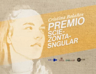 克里斯蒂娜·博拉尼奧斯 (Cristina Bolaños) 的面孔，科學崇塔獎