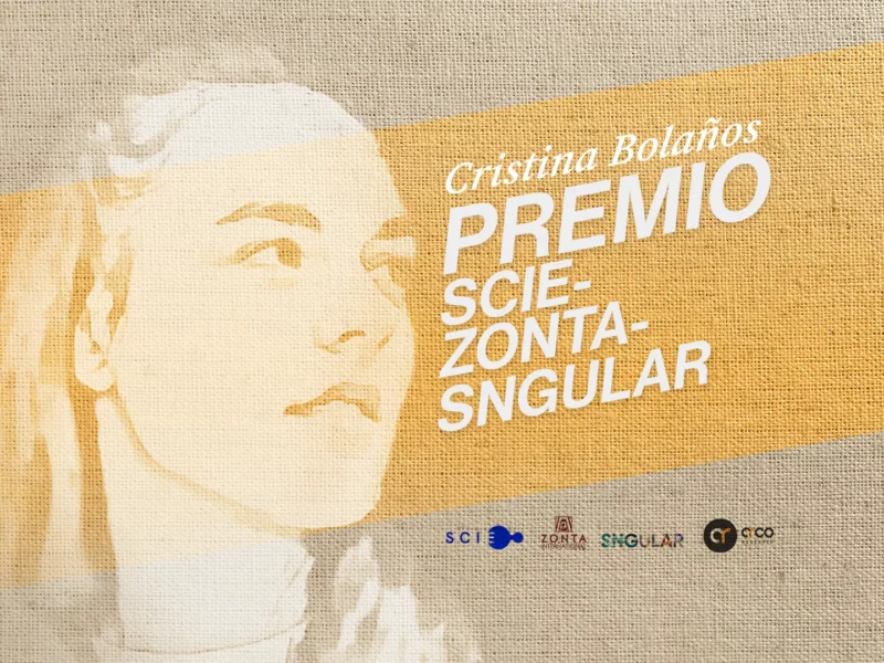 Volto di Cristina Bolaños, premio scie-zonta-singolare