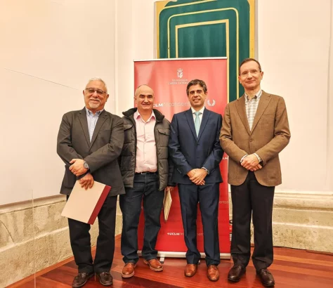 José Ángel Olivas, David Cerrillo, Jesús Fontecha et Mario Piattini