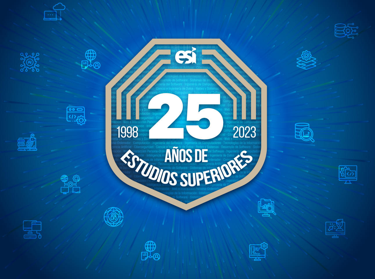 25 aniversario de estudios superiores en la ESI