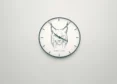 lince ibérico, mascota lynx de la esi sobre un reloj