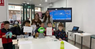 Laura Villa y Celia Diaz en el espacio Serendipia de Ciudad Real