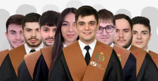 estudiantes de la ESI que defienden su TFG