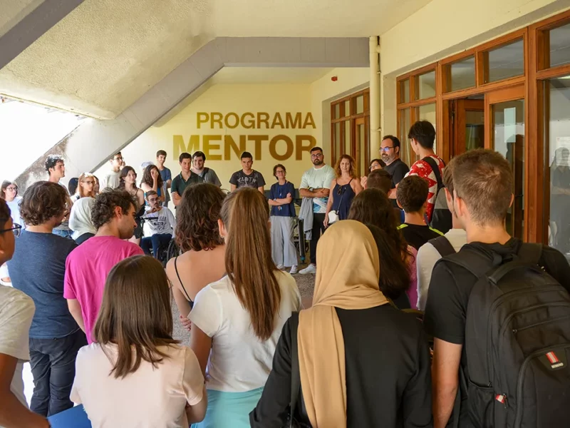 estudiantes del programa mentor