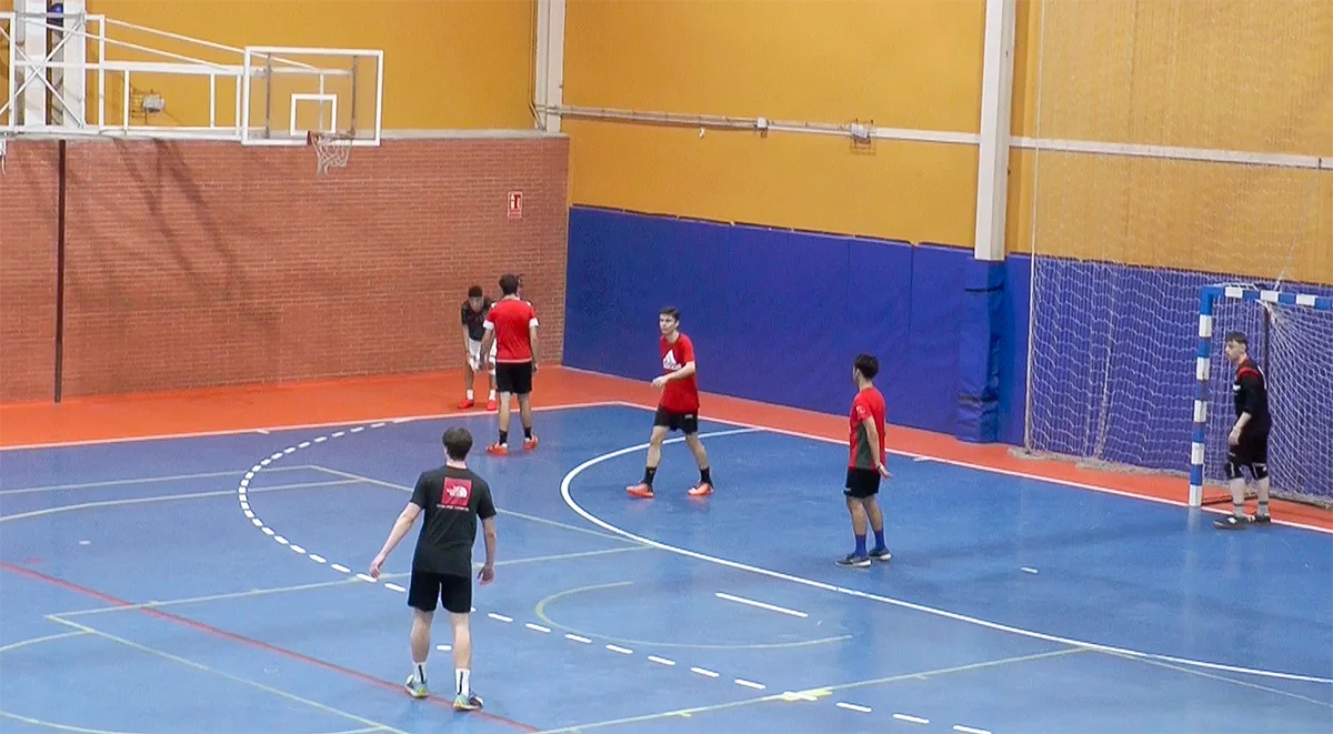 jugadores de futbol sala