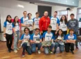 estudiantes de la ESI en un laboratorio