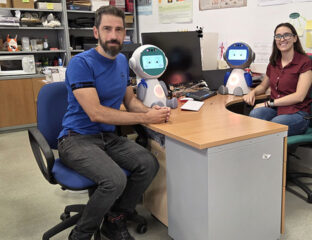 Ramón Hervás y Laura Villa