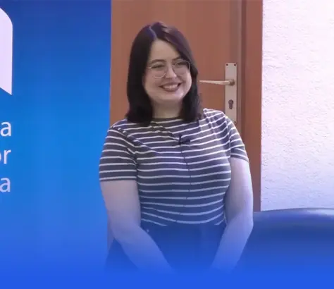 Rocío Tomé en la Escuela Superior de Informática