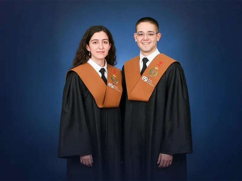 Elena Ballesteros y Francisco Javier Luna