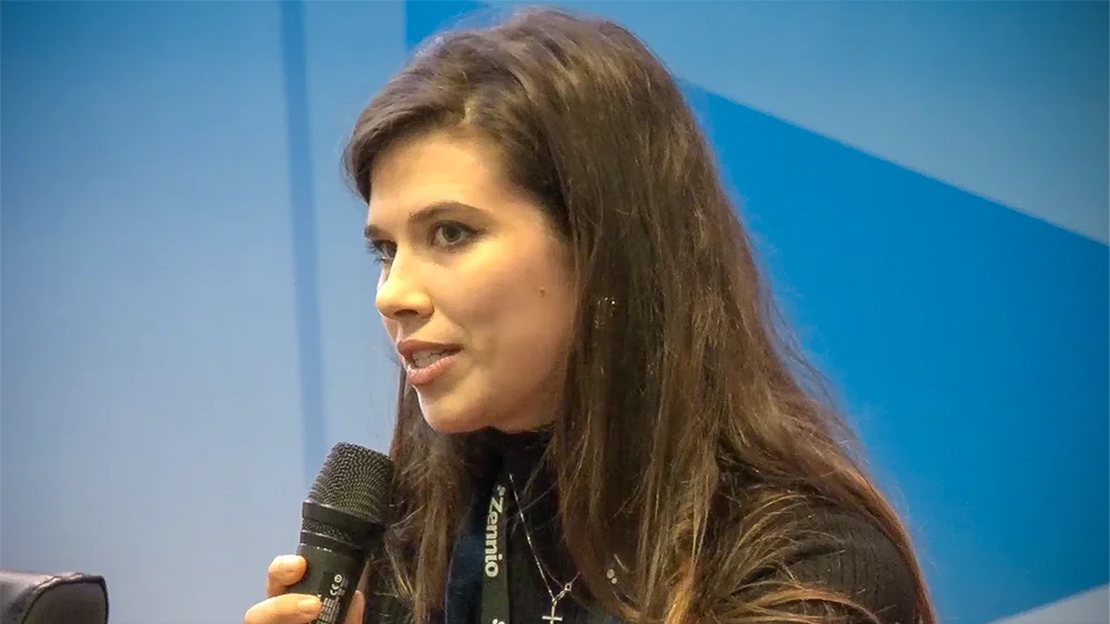 Participante en la jornada de empresas