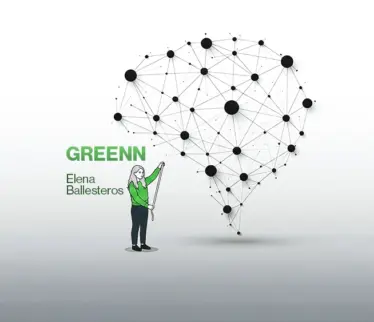 mujer midiendo red neuronal