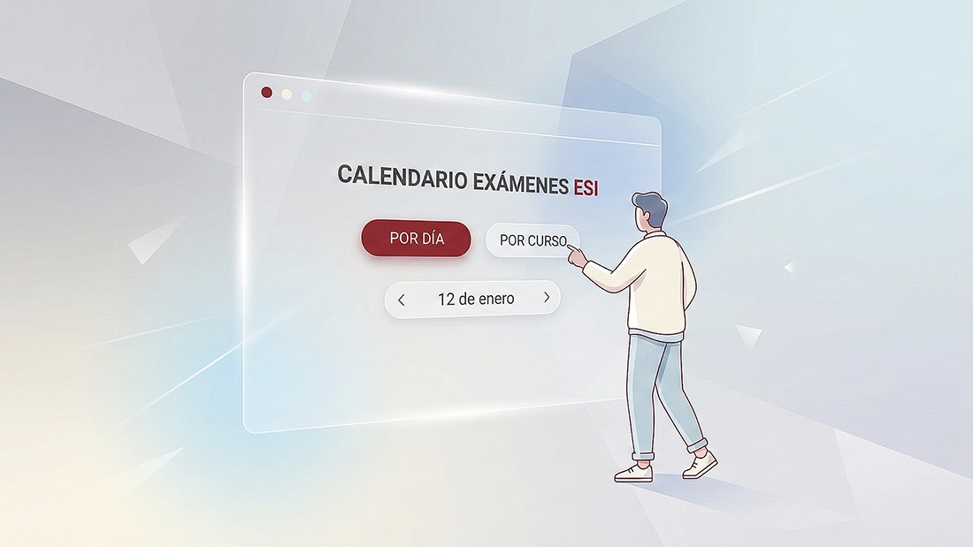 Persona interactuando con interfaz web