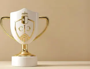 Trofeo premios de ciberseguridad