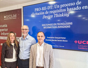 Marcela Genero, Ezequiel Kahan y Felix Garcia