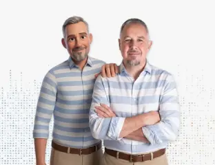 Oscar Cordón y un gemelo digital