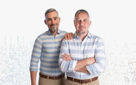 Oscar Cordón y un gemelo digital