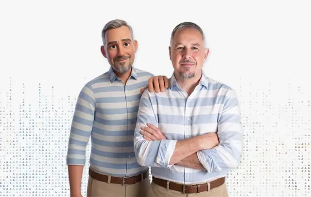 Oscar Cordón y un gemelo digital