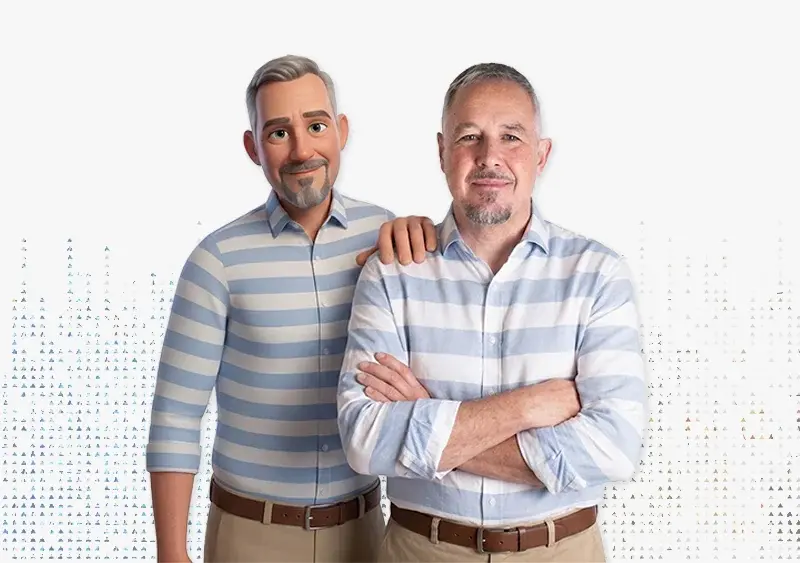 Oscar Cordón y un gemelo digital