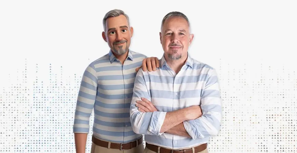 Oscar Cordón y un gemelo digital