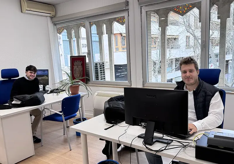 Estudiantes de la ESI en el ayuntamiento de Ciudad Real