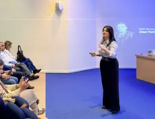 Isabel Rodríguez Olivar durante la conferencia
