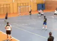 Jugadores de la ESI disputando la final de fútbol Sala 2026