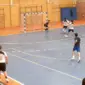 Jugadores de la ESI disputando la final de fútbol Sala 2026