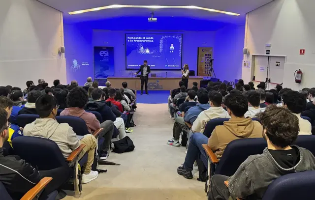 Jaime Gómez Obregón en la ESI