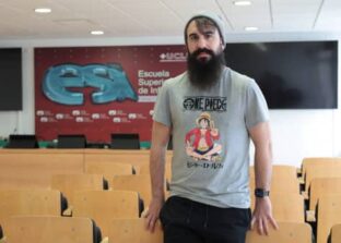 Brais Moure en la ESI