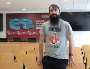 Brais Moure en la ESI