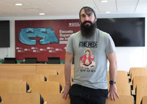 Brais Moure en la ESI