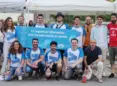 Participantes de la ESI en Ciencia en la Calle.